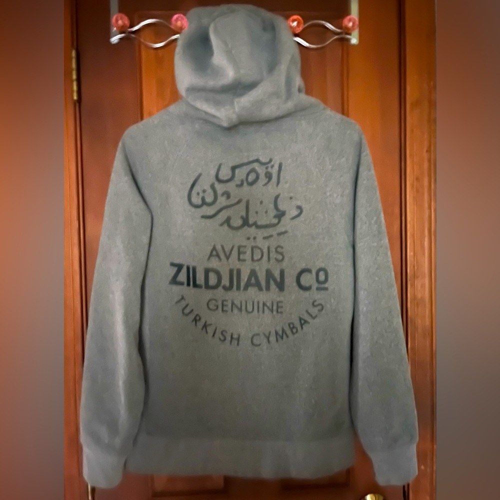 XS Zildjian zip up with hood. NWOT!